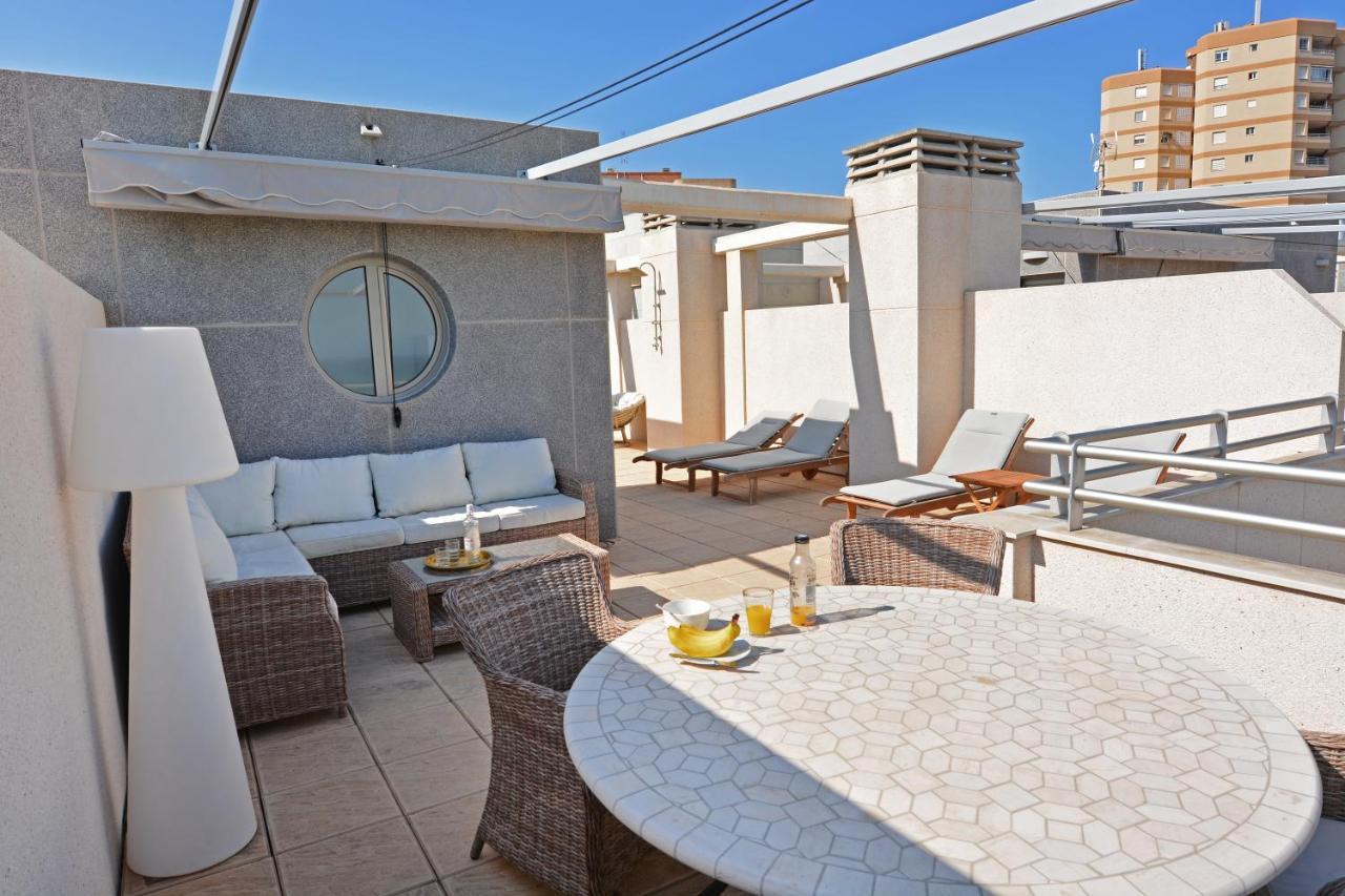 Luxury Beachfront Penthouse By Nras El Campello Eksteriør bilde