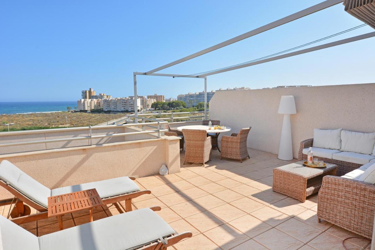 Luxury Beachfront Penthouse By Nras El Campello Eksteriør bilde